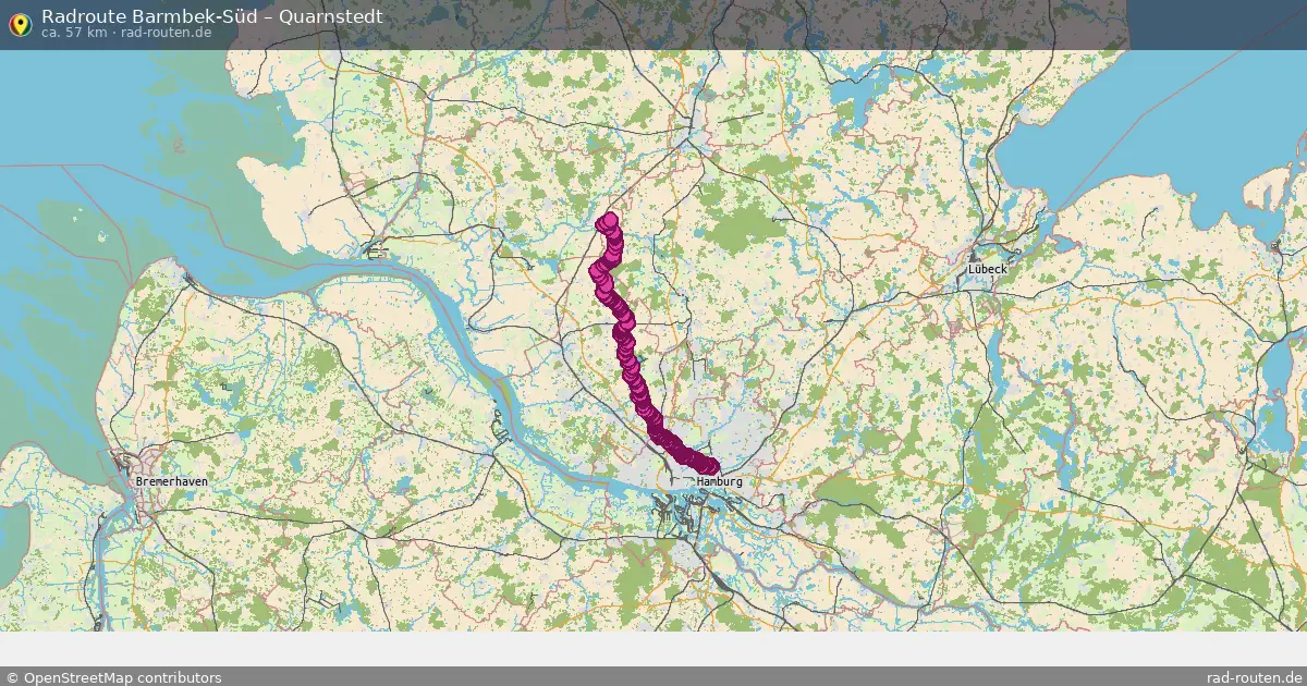 Radtour Barmbek-Süd – Quarnstedt