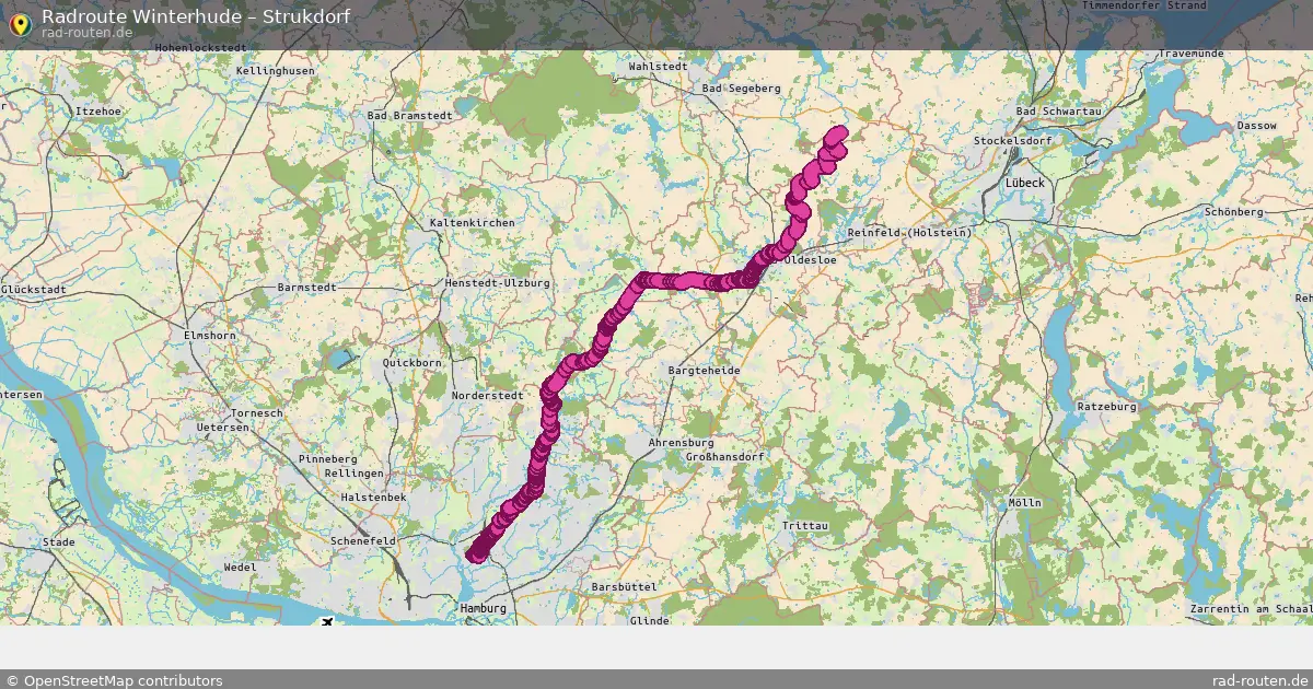 Radtour Winterhude – Strukdorf