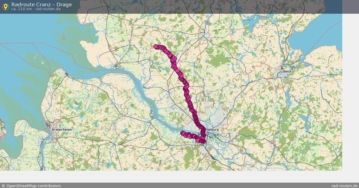 Radtour Cranz – Drage