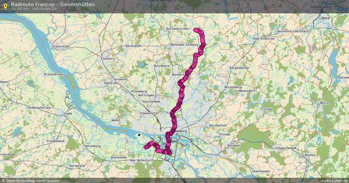 Radtour Francop – Sievershütten
