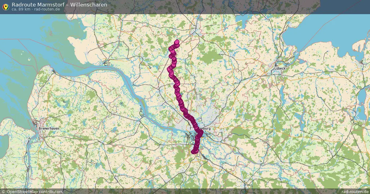 Radtour Marmstorf – Willenscharen