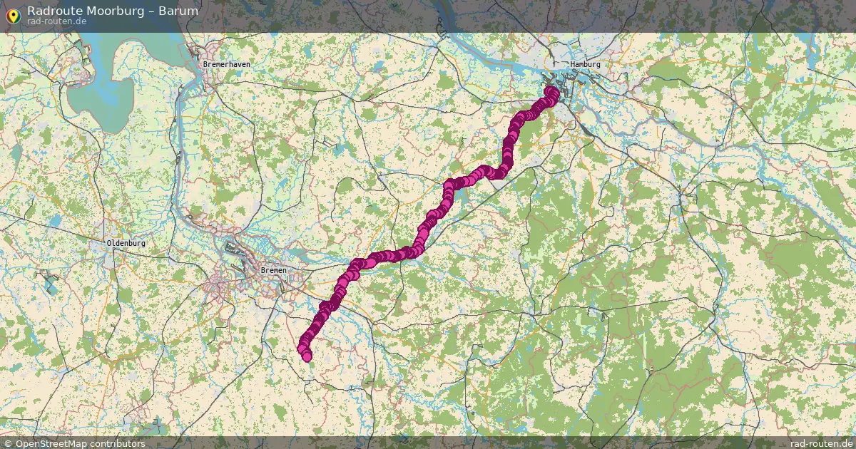 Radtour Moorburg – Radbruch