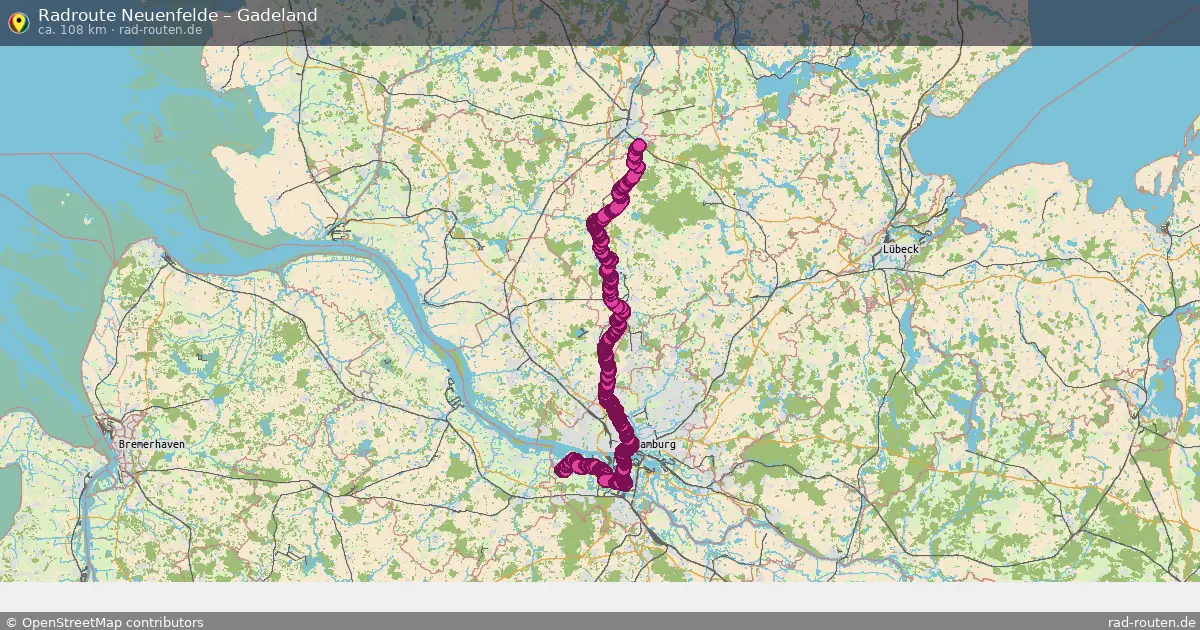 Radtour Neuenfelde – Gadeland