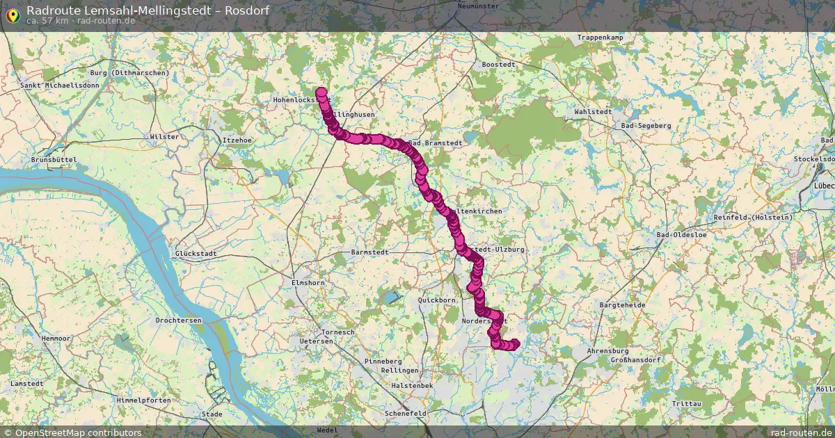 Radtour Lemsahl-Mellingstedt – Rosdorf