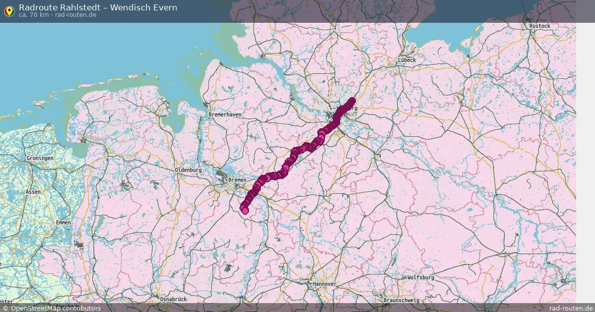 Radtour Rahlstedt – Wendisch Evern