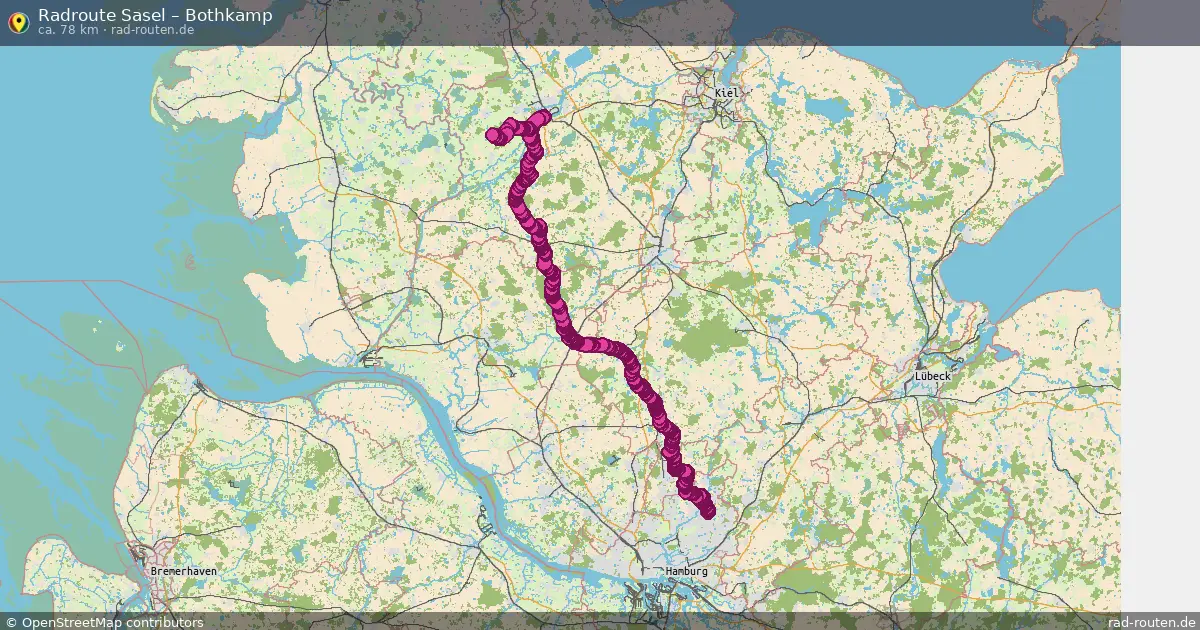 Radtour Sasel – Löptin