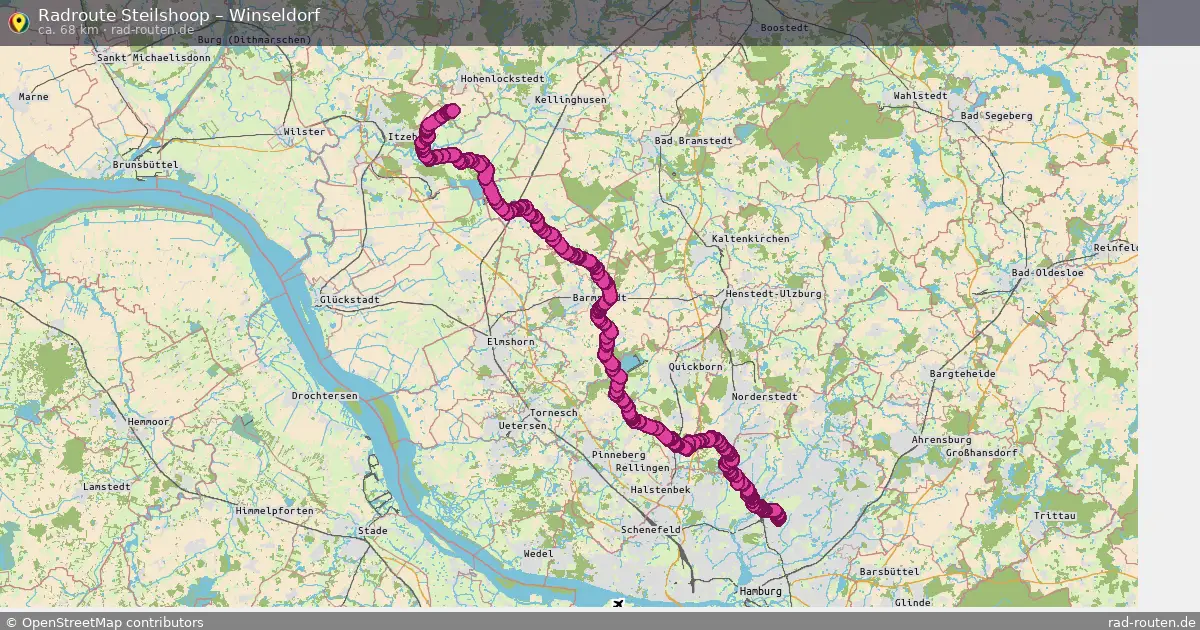 Radtour Steilshoop – Winseldorf
