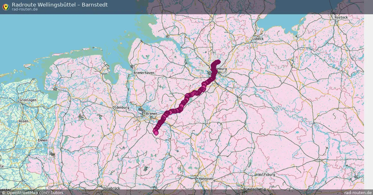 Radtour Wellingsbüttel – Drestedt