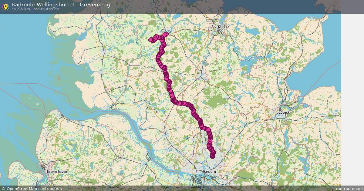 Fahrradroute Wellingsbüttel – Bönebüttel