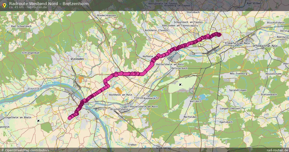 Radtour Westend Nord – Bretzenheim