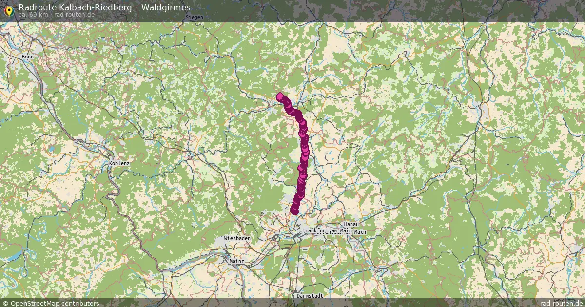 Radtour Kalbach-Riedberg – Waldgirmes