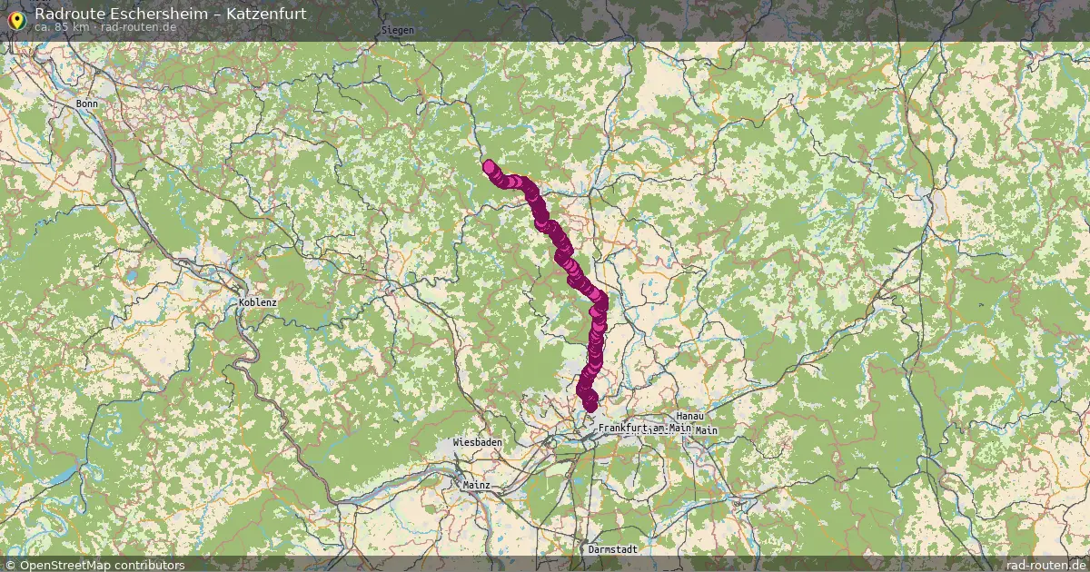 Radtour Eschersheim – Katzenfurt