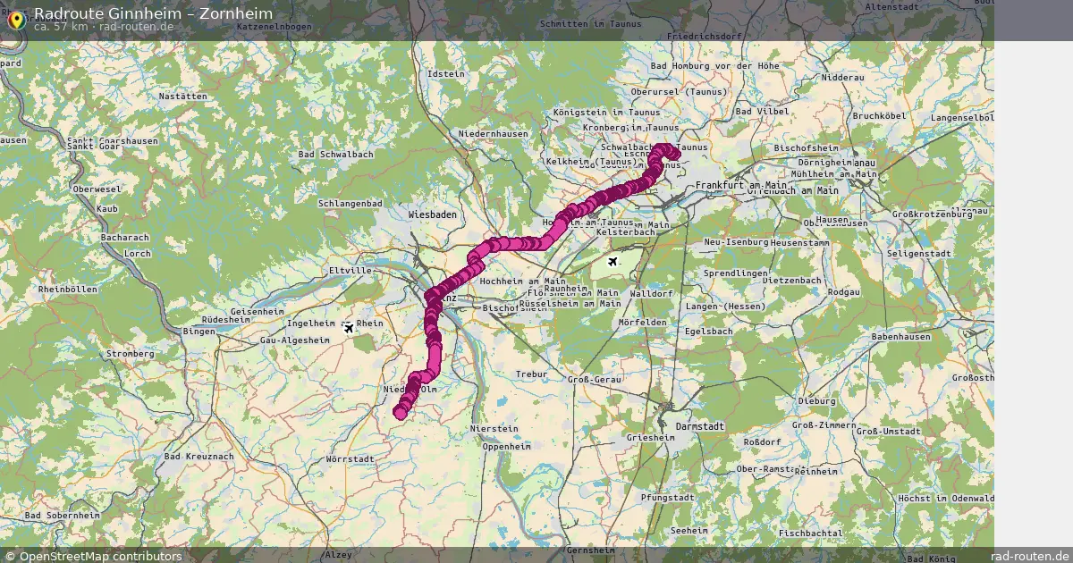Radtour Ginnheim – Zornheim