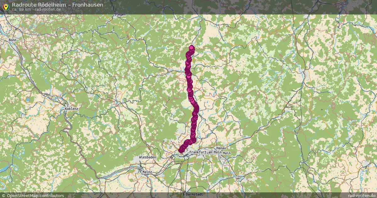 Radtour Rödelheim – Fronhausen