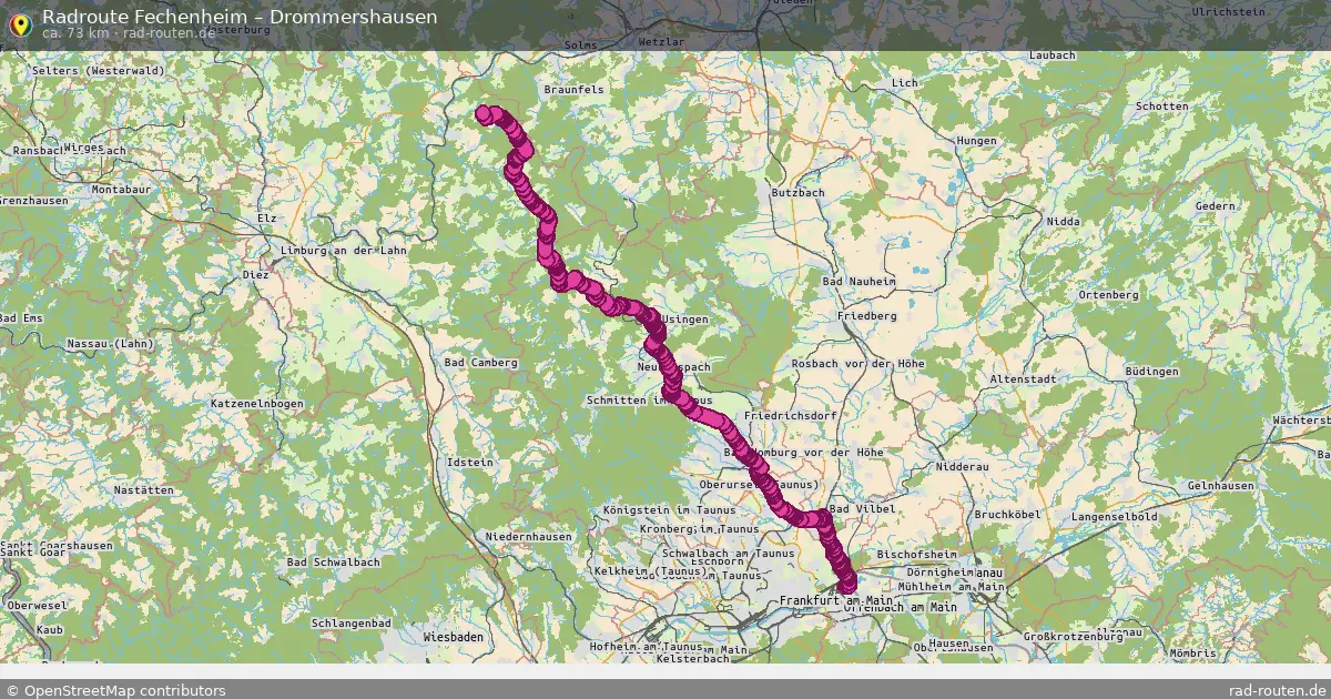 Radtour Fechenheim – Drommershausen