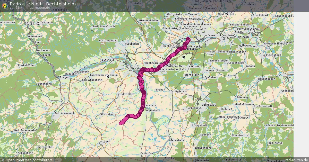 Radtour Nied – Bechtolsheim
