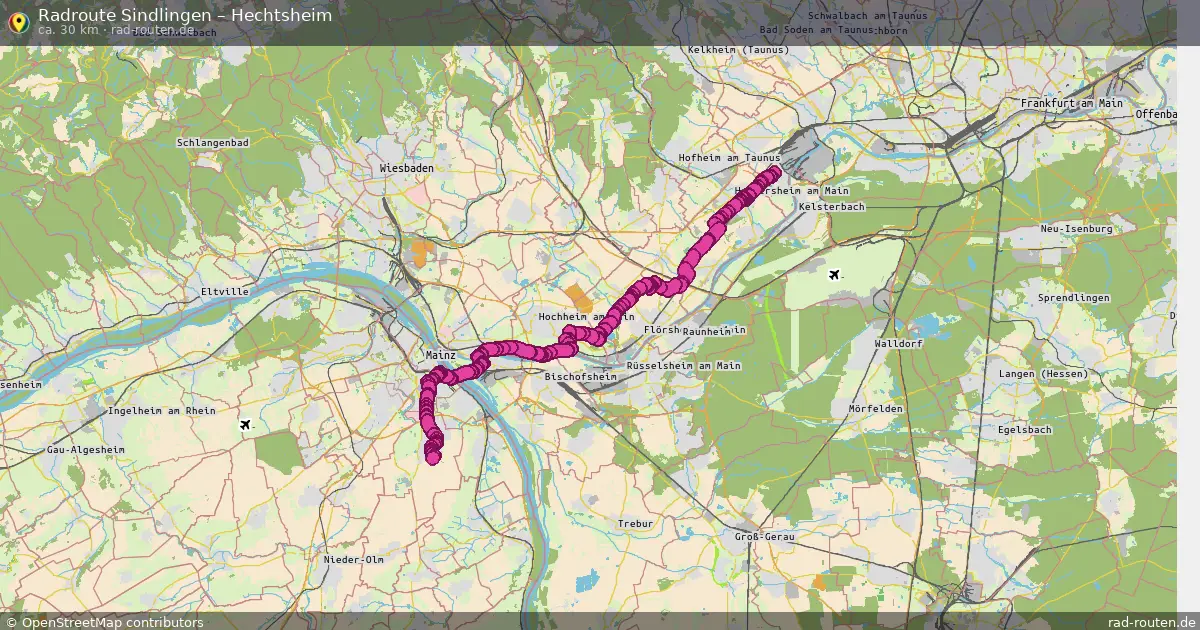 Radtour Sindlingen – Hechtsheim