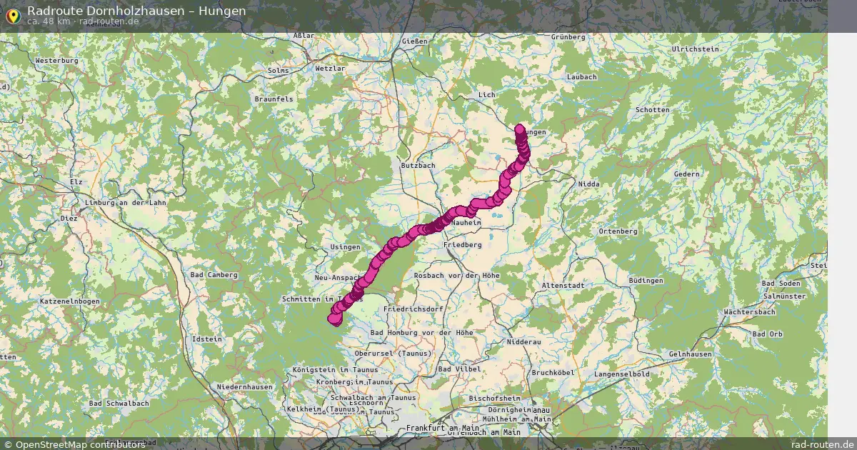 Radtour Dornholzhausen – Hungen
