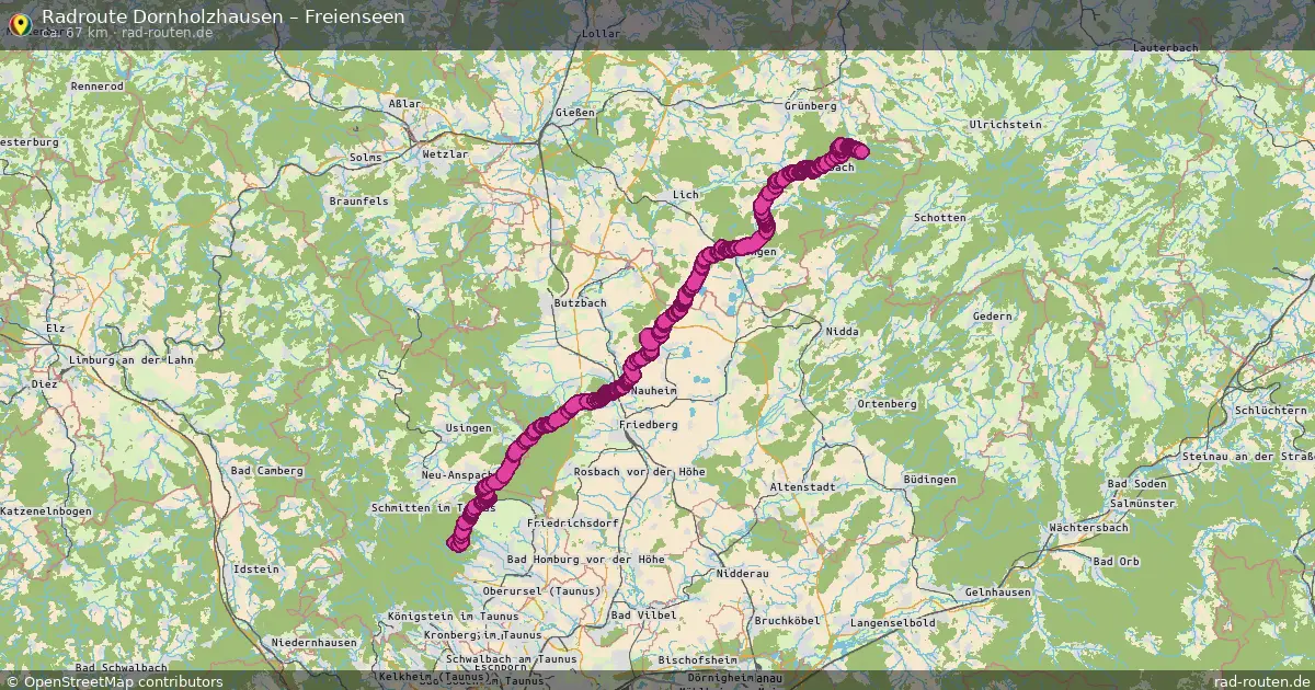 Radtour Dornholzhausen – Freienseen