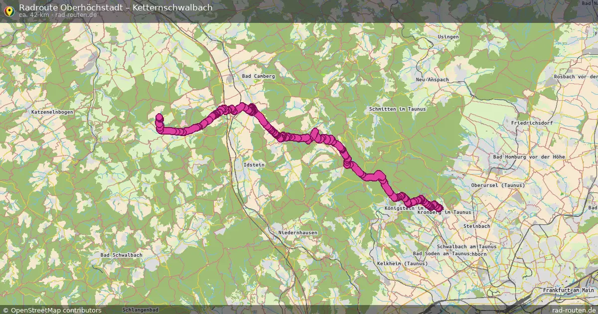 Radtour Oberhöchstadt – Ketternschwalbach