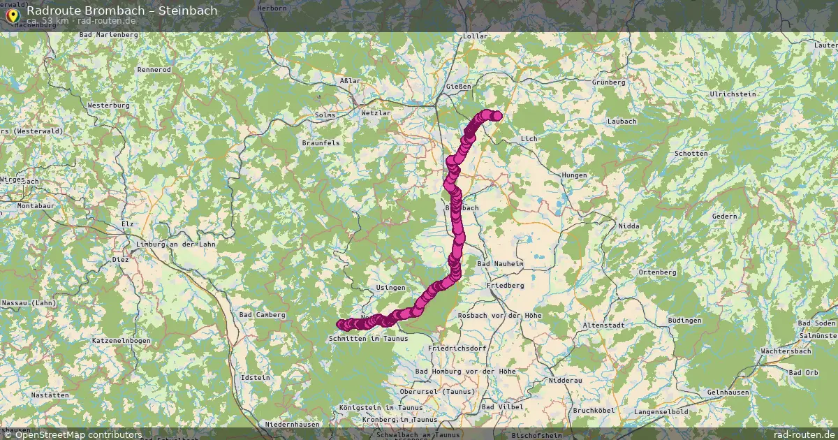 Radtour Brombach – Steinbach
