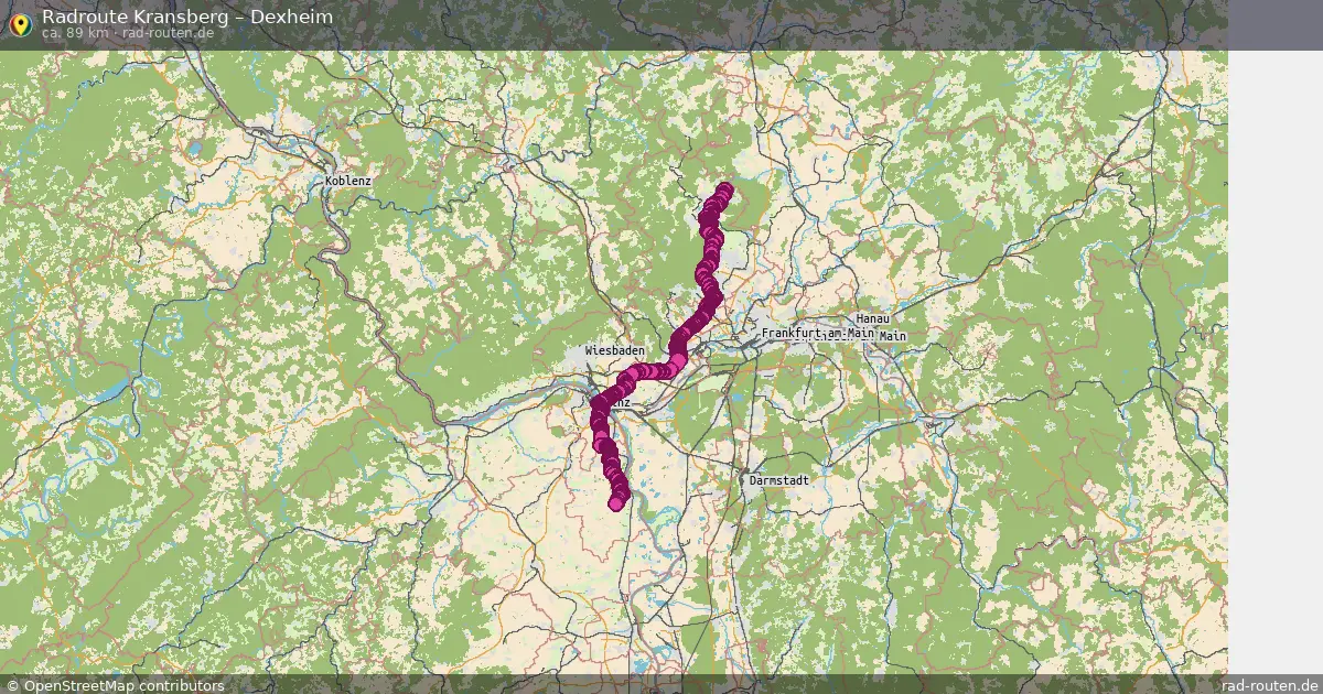 Radtour Kransberg – Dexheim