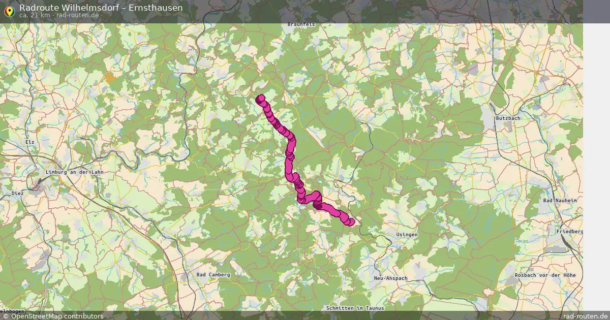 Radtour Wilhelmsdorf – Ernsthausen