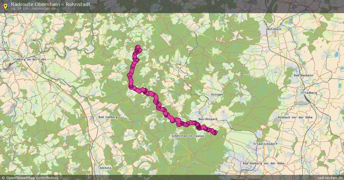 Radtour Obernhain – Rohnstadt