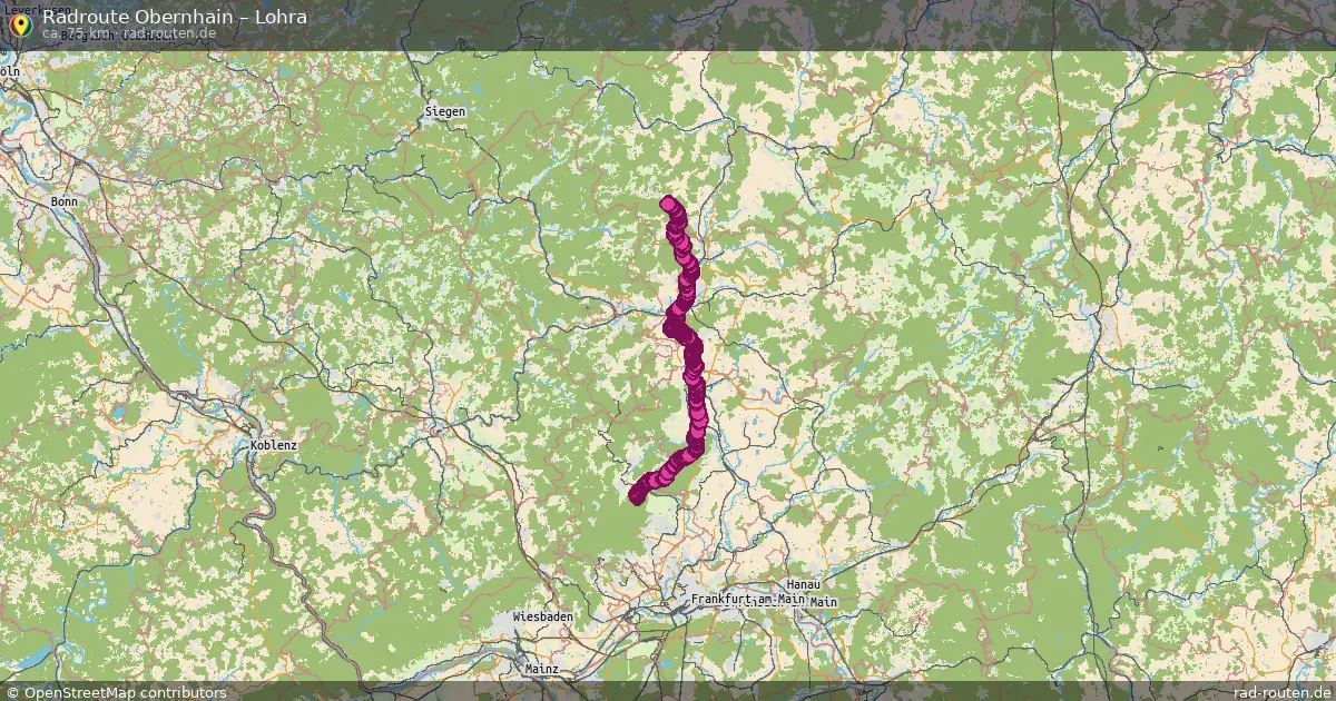 Radtour Obernhain – Lohra