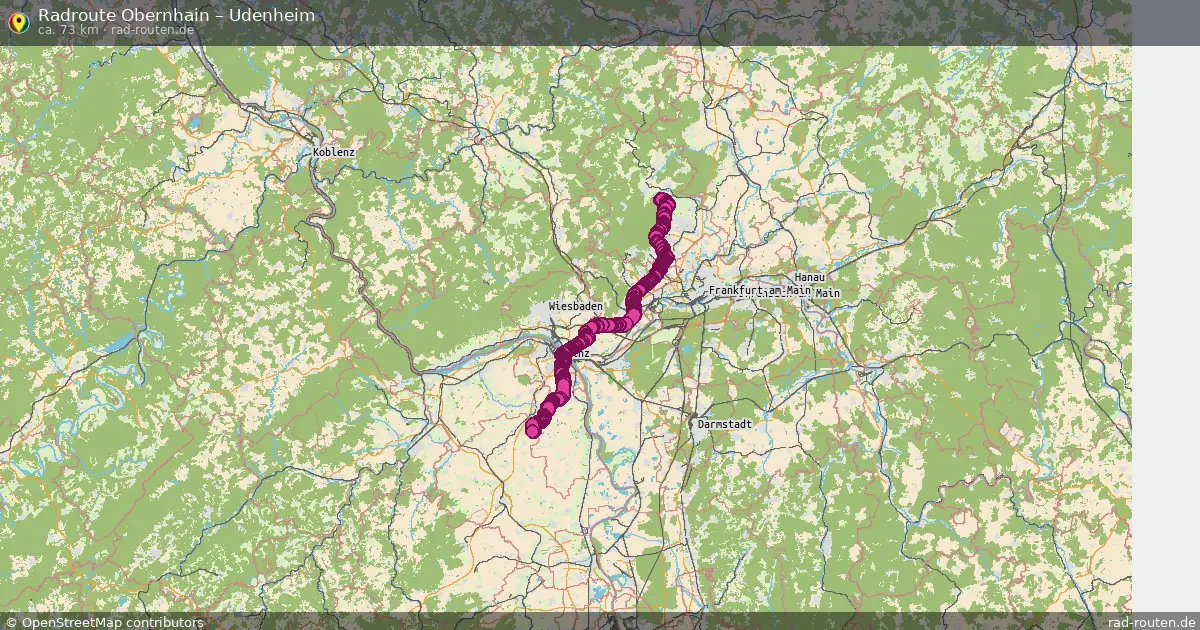 Radtour Obernhain – Udenheim