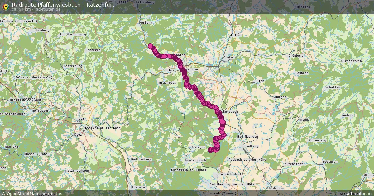 Radtour Pfaffenwiesbach – Katzenfurt
