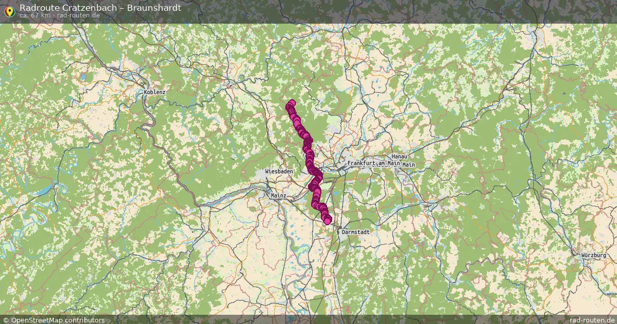 Radtour Cratzenbach – Braunshardt