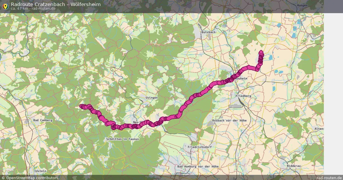 Radtour Cratzenbach – Wölfersheim