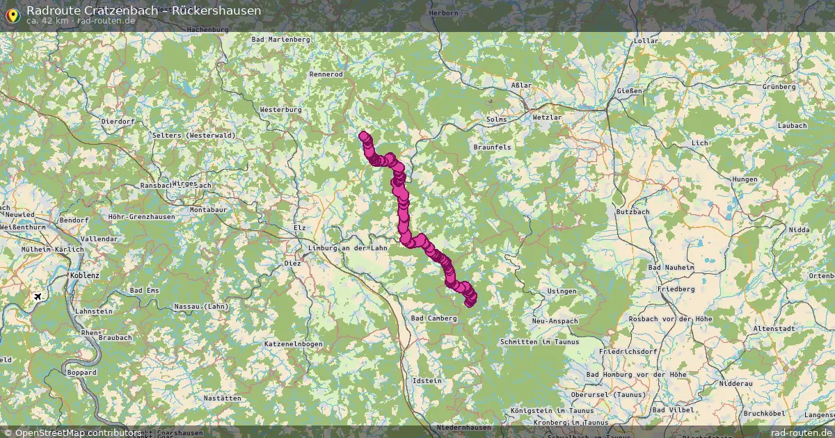 Radtour Cratzenbach – Rückershausen