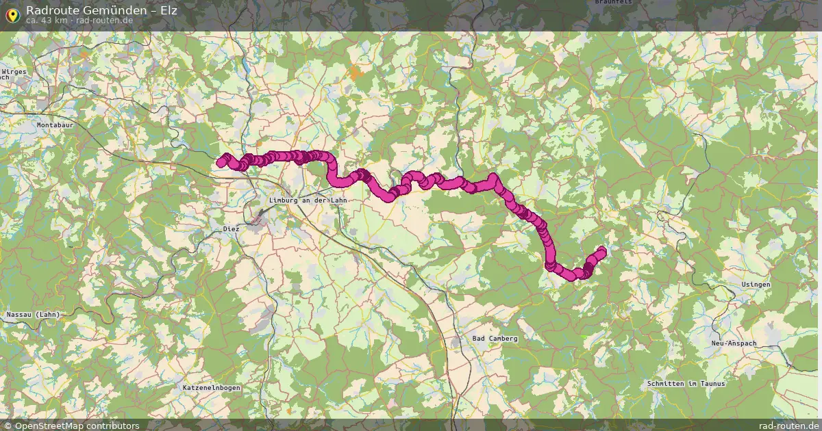 Radtour Gemünden – Elz