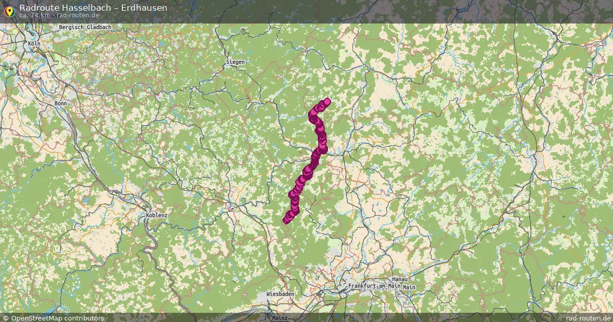 Radtour Hasselbach – Erdhausen