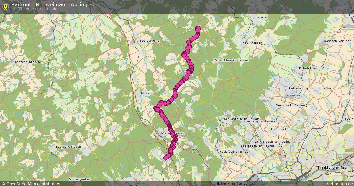 Radtour Neuweilnau – Auringen