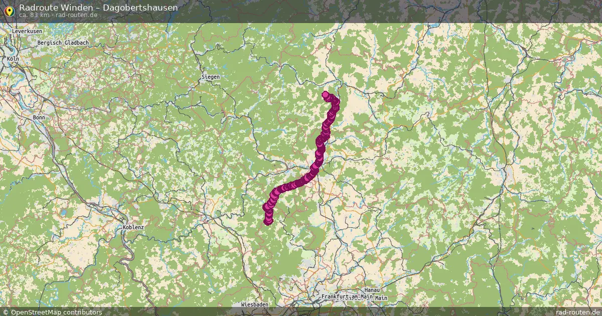Radtour Winden – Dagobertshausen