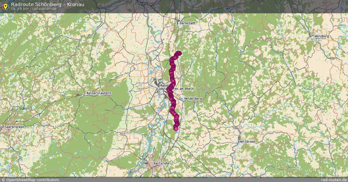 Radtour Schönberg – Kronau