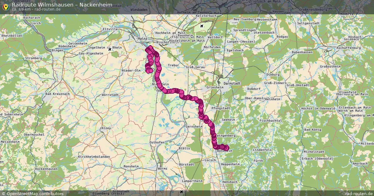 Radtour Wilmshausen – Nackenheim