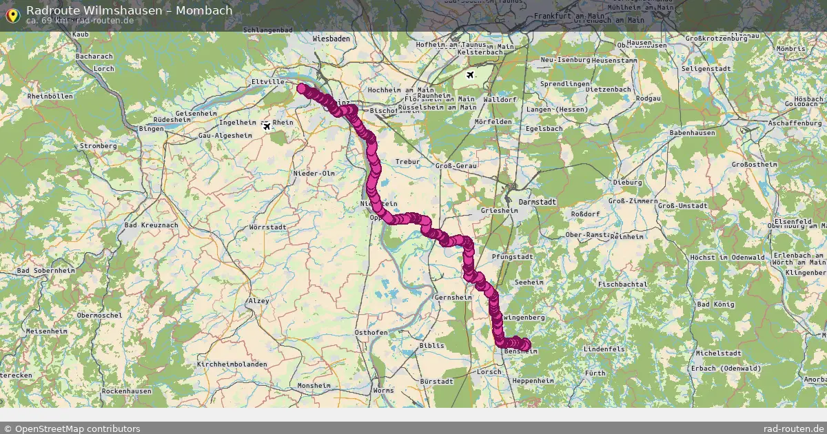 Radtour Wilmshausen – Mombach