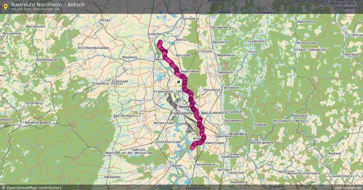 Radtour Nordheim – Ketsch