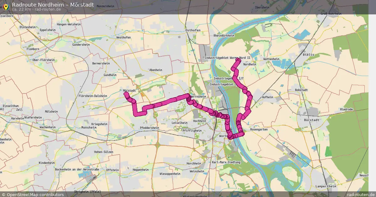 Radtour Nordheim – Mörstadt