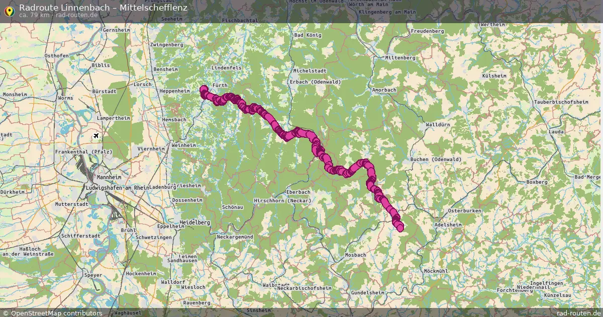 Radtour Linnenbach – Mittelschefflenz