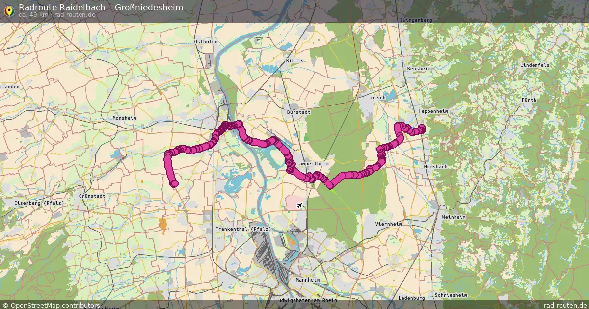 Radtour Raidelbach – Großniedesheim
