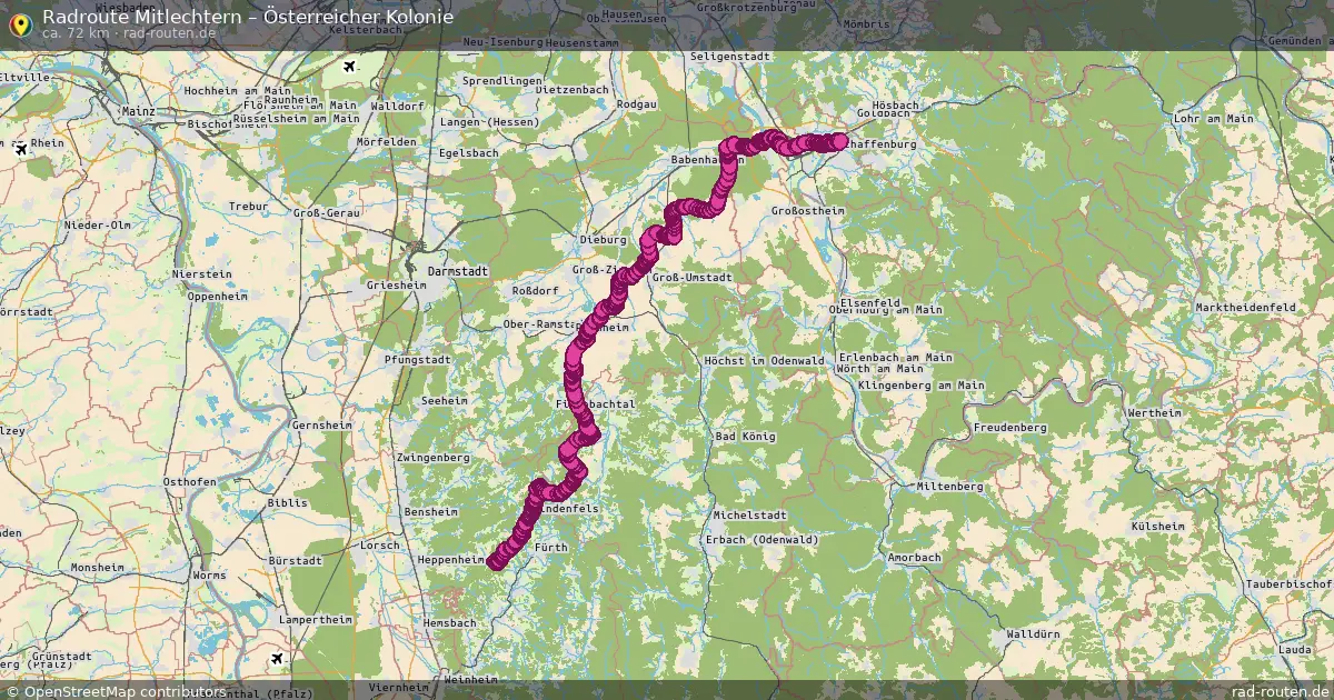 Radtour Mitlechtern – Österreicher Kolonie