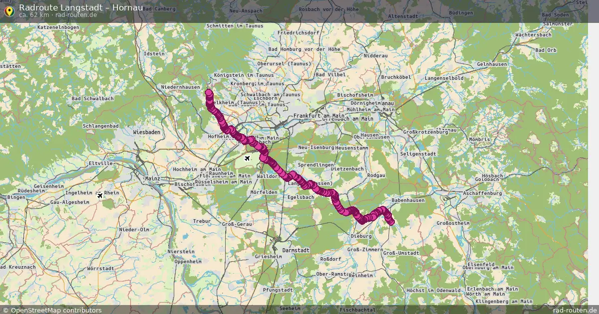Radtour Langstadt – Hornau