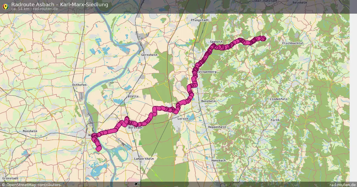 Radtour Asbach – Karl-Marx-Siedlung