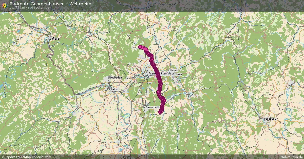Radtour Georgenhausen – Wehrheim