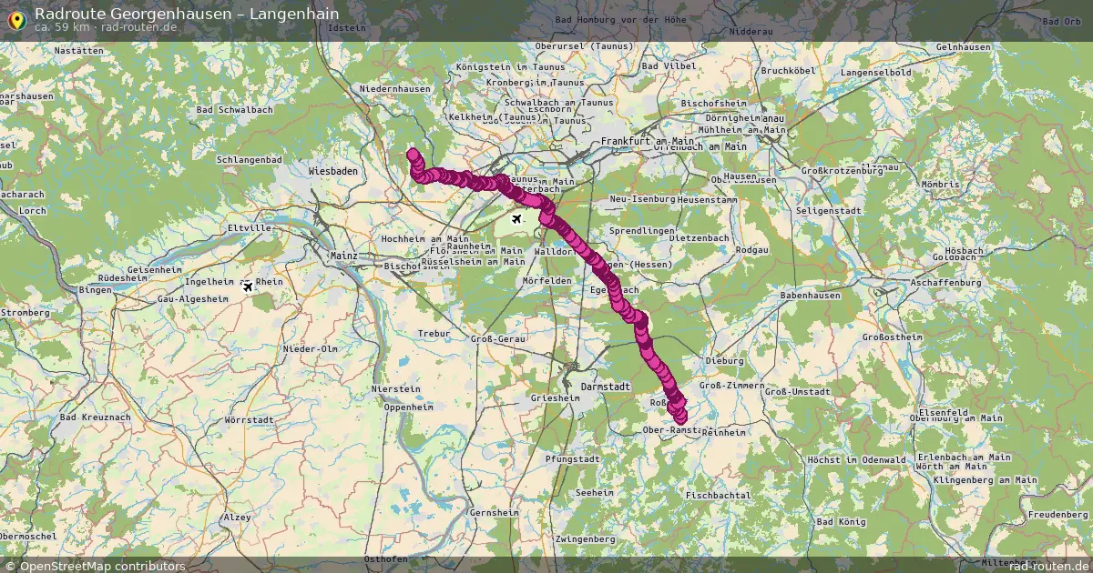 Radtour Georgenhausen – Langenhain